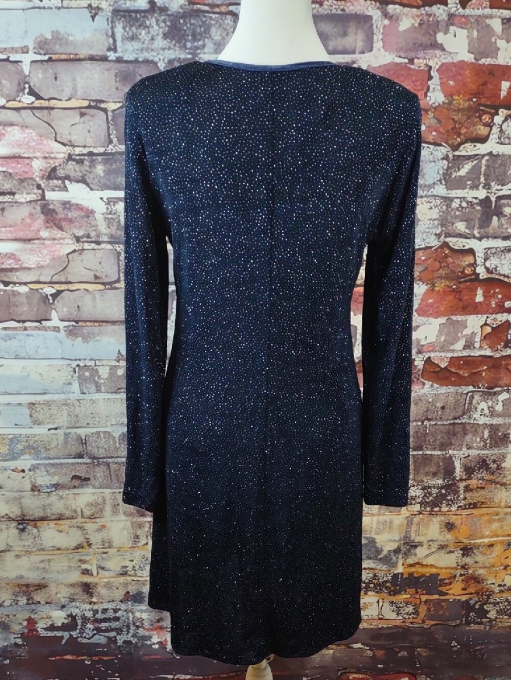 Rabbit Rabbit Rabbit Sparkle Stretch Knit Dress - Picture 3 of 8